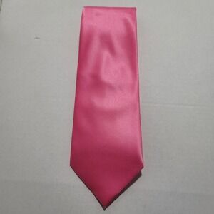 UMO LORENZO ITALY POLYESTER PINK  MEN'S NECK TIE